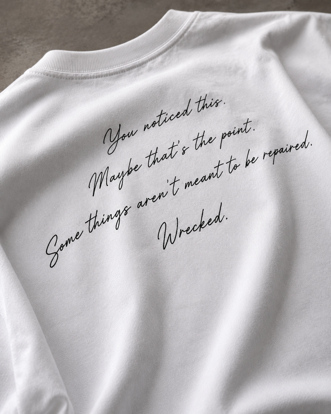 WRECKED - NOTICED WHITE - Image 3